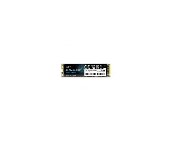 Диск SSD SILICON POWER P34A60 M.2 2280 512GB PCIe NVMe 3.0 x4, SP512GBP34A60M28, фото 