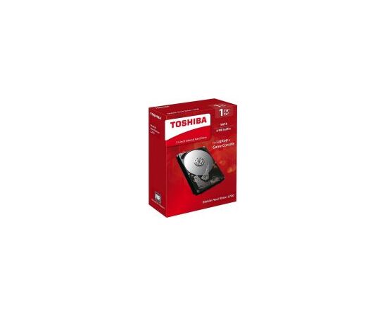 Жесткий диск Toshiba L200 SATA II (3Gb/s) 2.5" 1TB, HDWJ110EZSTA, фото 