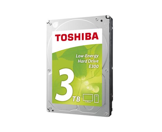 Жесткий диск Toshiba E300 SATA III (6Gb/s) 3.5" 3TB, HDWA130UZSVA, фото 
