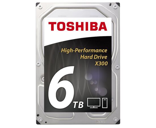 Жесткий диск Toshiba X300 SATA III (6Gb/s) 3.5" 6TB, HDWE160UZSVA, фото 