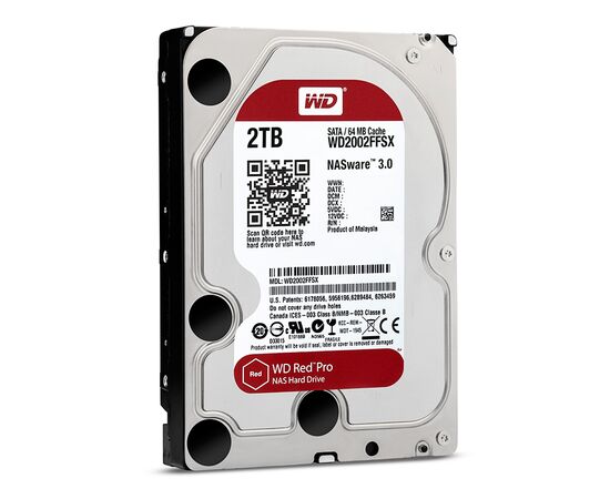 Жесткий диск WD Red Pro SATA III (6Gb/s) 3.5" 2TB, WD2002FFSX, фото 