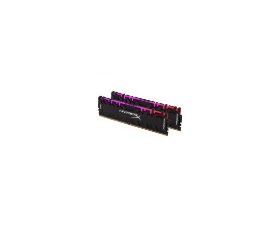 Комплект памяти Kingston HyperX Predator RGB 32GB DIMM DDR4 3200MHz (2х16GB), HX432C16PB3AK2/32, фото 