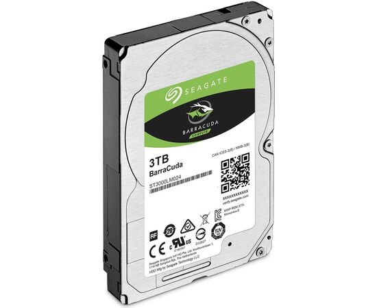 Жесткий диск Seagate BarraCuda SATA III (6Gb/s) 2.5" 3TB, ST3000LM024, фото 