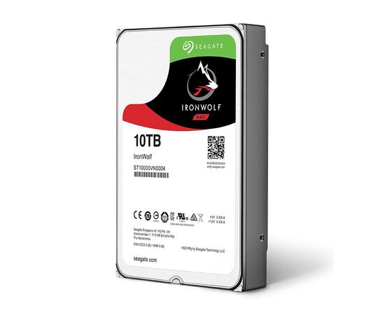 Жесткий диск Seagate IronWolf SATA III (6Gb/s) 3.5" 10TB, ST10000VN0008, фото 