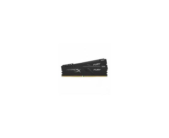 Комплект памяти Kingston HyperX FURY Black 8GB DIMM DDR4 2400MHz (2х4GB), HX424C15FB3K2/8, фото 
