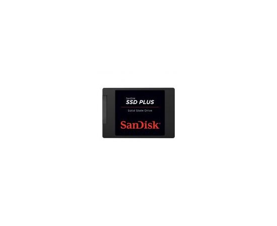 Диск SSD SanDisk Plus 2.5" 240GB SATA III (6Gb/s), SDSSDA-240G-G26, фото 
