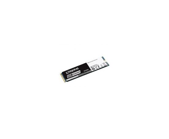 Диск SSD Kingston KC1000 M.2 2280 240GB PCIe NVMe 3.0 x4, SKC1000/240G, фото 