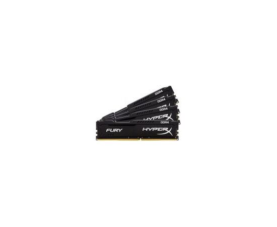 Комплект памяти Kingston HyperX FURY Black 16GB DIMM DDR4 2400MHz (4х4GB), HX424C15FBK4/16, фото 