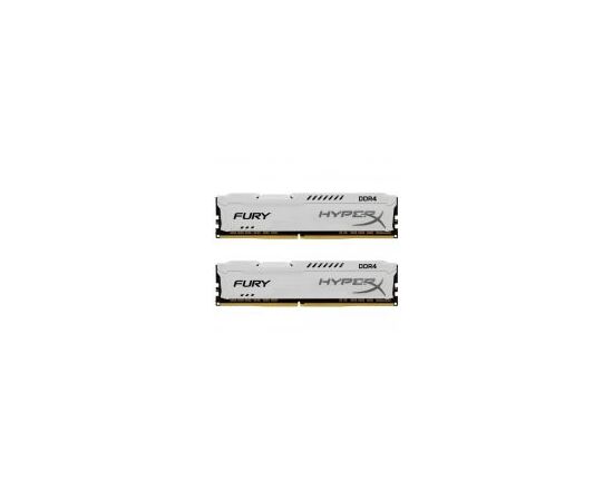 Комплект памяти Kingston HyperX FURY White 32GB DIMM DDR4 2933MHz (2х16GB), HX429C17FWK2/32, фото 