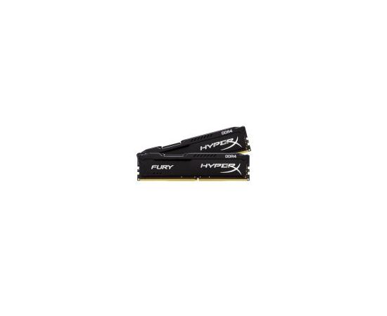 Комплект памяти Kingston HyperX FURY Black 16GB DIMM DDR4 2400MHz (2х8GB), HX424C15FB2K2/16, фото 
