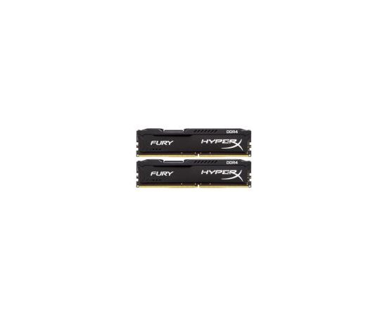 Комплект памяти Kingston HyperX FURY Black 16GB DIMM DDR4 2133MHz (2х8GB), HX421C14FB2K2/16, фото 