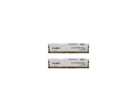 Комплект памяти Kingston HyperX FURY White 16GB DIMM DDR4 2933MHz (2х8GB), HX429C17FW2K2/16, фото 
