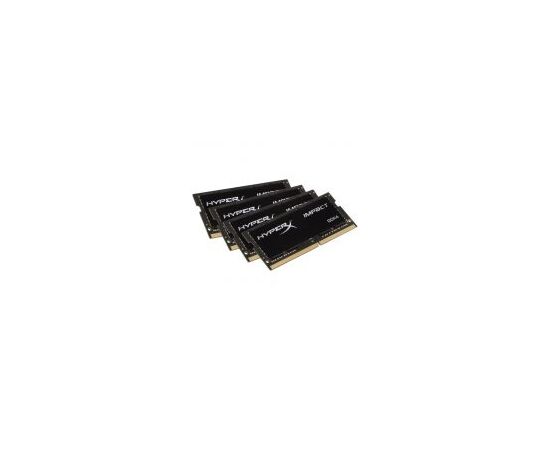 Комплект памяти Kingston HyperX Impact 64GB SODIMM DDR4 2400MHz (4х16GB), HX424S15IBK4/64, фото 