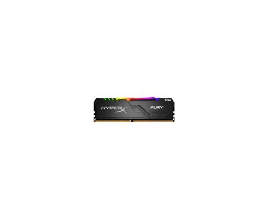 Модуль памяти Kingston HyperX FURY RGB 8GB DIMM DDR4 3200MHz, HX432C16FB3A/8, фото 
