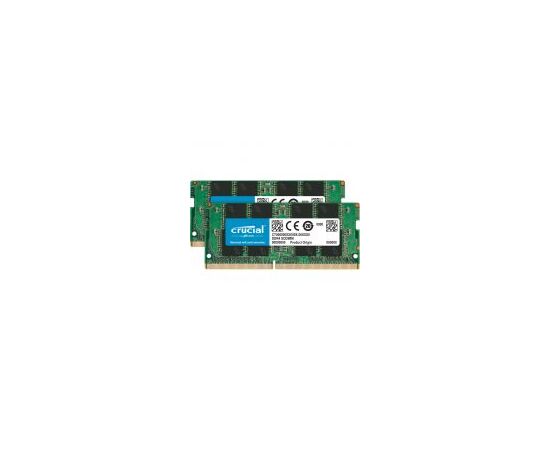 Комплект памяти Crucial by Micron 16GB SODIMM DDR4 3200MHz (2х8GB), CT2K8G4SFS832A, фото 