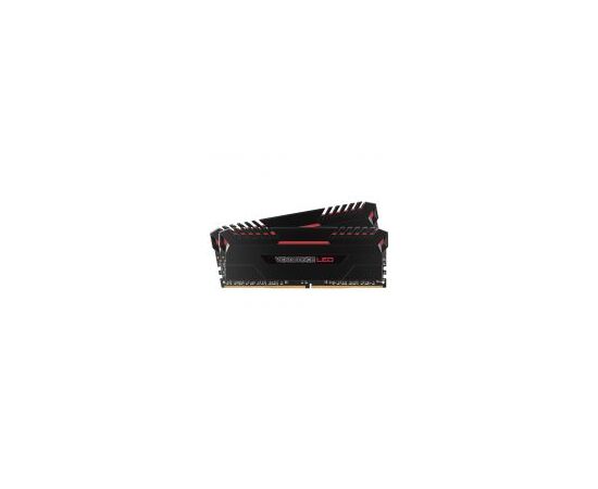 Комплект памяти Corsair Vengeance LED 32GB DIMM DDR4 3000MHz (2х16GB), CMU32GX4M2C3000C15R, фото 