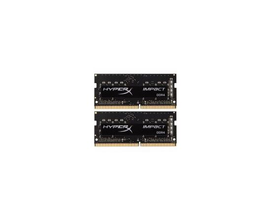 Комплект памяти Kingston HyperX Impact 16GB SODIMM DDR4 2400MHz (2х8GB), HX424S14IB2K2/16, фото 
