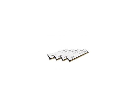Комплект памяти Kingston HyperX FURY White 32GB DIMM DDR4 2400MHz (4х8GB), HX424C15FW2K4/32, фото 