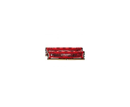 Комплект памяти Crucial Ballistix Sport LT Red 16GB DIMM DDR4 3000MHz (2х8GB), BLS2K8G4D30AESEK, фото 