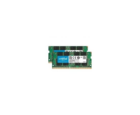 Комплект памяти Crucial by Micron 8GB SODIMM DDR4 2400MHz (2х4GB), CT2K4G4SFS824A, фото 