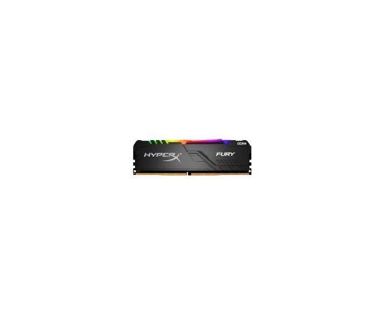 Модуль памяти Kingston HyperX FURY RGB 16GB DIMM DDR4 2400MHz, HX424C15FB3A/16, фото 