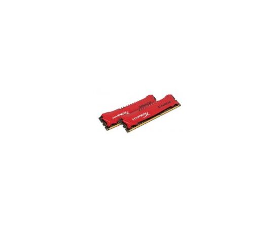 Комплект памяти Kingston HyperX Savage Red 16GB DIMM DDR3 1866MHz (2х8GB), HX318C9SRK2/16, фото 