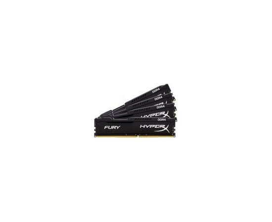 Комплект памяти Kingston HyperX FURY Black 16GB DIMM DDR4 2133MHz (4х4GB), HX421C14FBK4/16, фото 