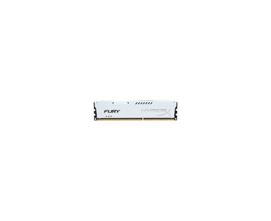 Модуль памяти Kingston HyperX FURY White 8GB DIMM DDR3 1600MHz, HX316C10FW/8, фото 