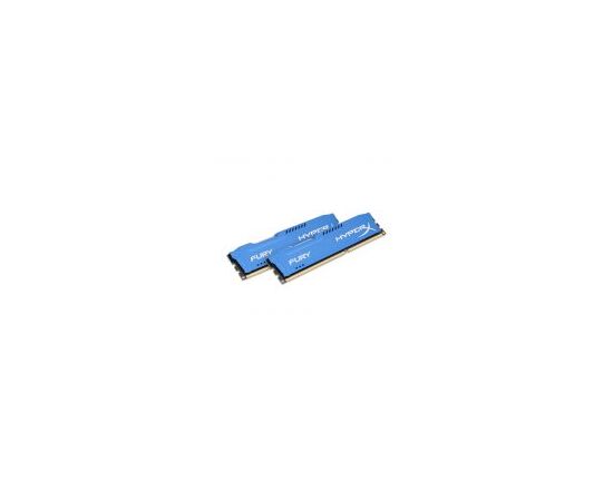 Комплект памяти Kingston HyperX FURY Blue 8GB DIMM DDR3 1866MHz (2х4GB), HX318C10FK2/8, фото 