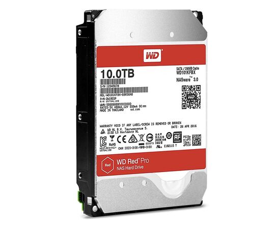 Диск HDD WD Red Pro SATA III (6Gb/s) 3.5" 10TB, WD101KFBX, фото 