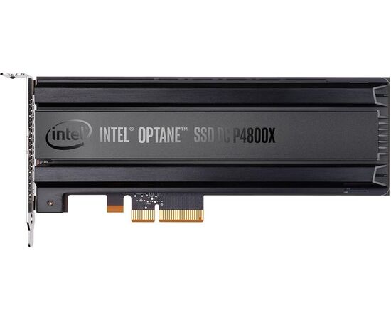 SSD диск для сервера Intel Optane DC P4800X 375ГБ AIC NVMe PCIe 3.0 x4 3D Xpoint SSDPED1K375GAX, фото 