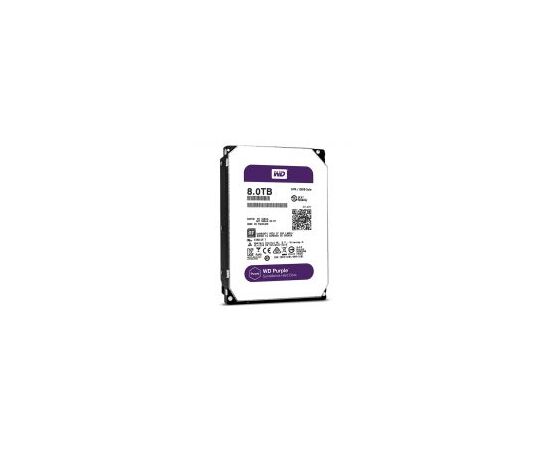 Диск HDD WD Purple SATA III (6Gb/s) 3.5" 8TB, WD80PUZX, фото 