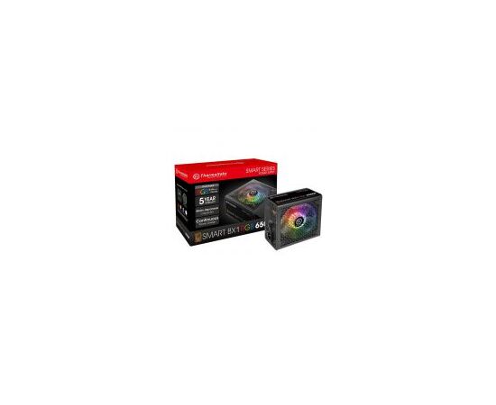 Блок питания Thermaltake Smart BX1 RGB ATX 80+ Bronze 650Вт, PS-SPR-0650NHSABE-1, фото 
