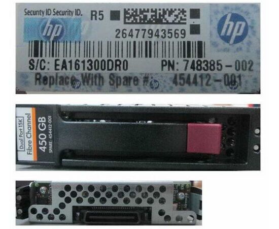 HPE 454412-001 450GB 15000RPM 3.5in Fibre Channel-4Gbps Hard Drive, фото 