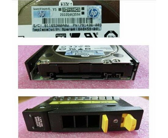 Жесткий диск для сервера Hewlett Packard Enterprise 1.2 ТБ SAS 2.5" 10000об/мин, 12Gb/s, 840459-001, фото 