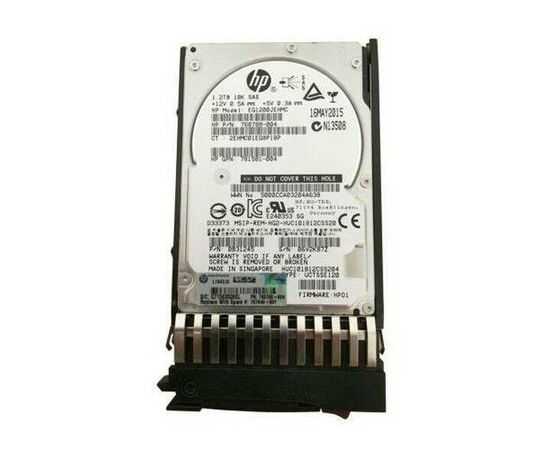 Жесткий диск для сервера Hewlett Packard Enterprise 1.2 ТБ SAS 2.5" 10000об/мин, 12Gb/s, 787648-001, фото 
