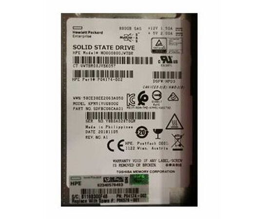 SSD диск HPE P06579-001 800GB 3.5in DS SAS-12G LPC Mixed Use, фото 