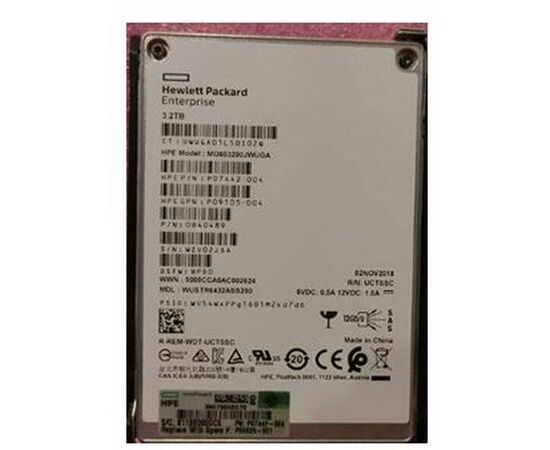 SSD диск HPE P09094-B21 3.2TB 2.5in DS SAS-12G SC Mixed Use, фото 