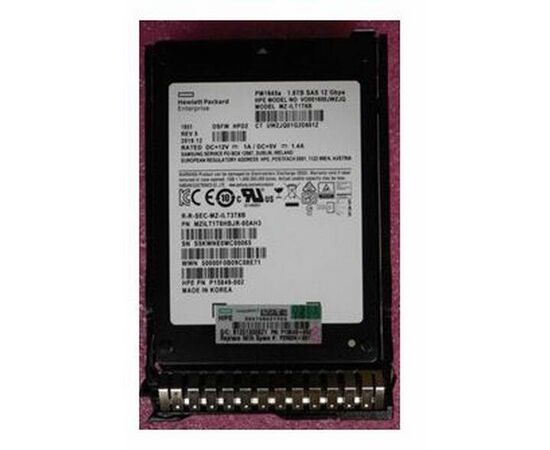 SSD диск HPE P19915-B21 1.6TB 2.5in DS SAS-12G SC Mixed Use, фото 