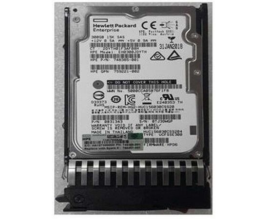 Жесткий диск для сервера Hewlett Packard Enterprise 300 ГБ SAS 2.5" 15000об/мин, 12Gb/s, 785407-001, фото 
