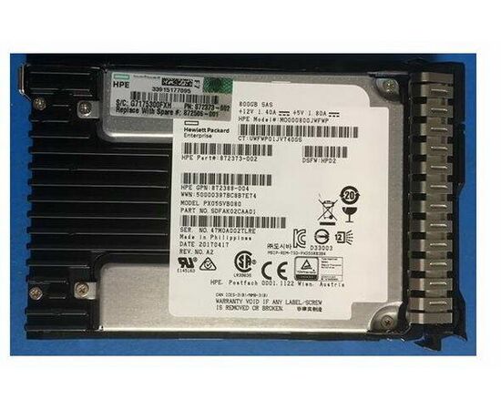 SSD диск HPE 872388-004 800GB 2.5in DS SAS-12G SC Mixed Use, фото 