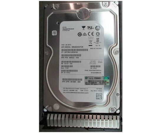 Жесткий диск для сервера Hewlett Packard Enterprise 4 ТБ SATA 3.5" 7200об/мин, 6Gb/s, 872772-001, фото 