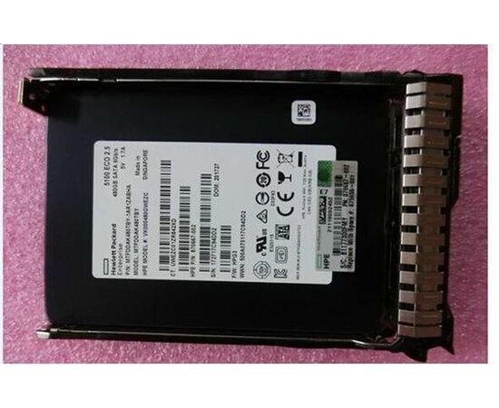 SSD диск HPE 875655-001 480GB 2.5in DS SATA-6G SC Read Intensive G10 SSD, фото 