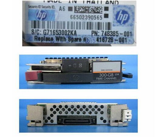 Жесткий диск для сервера Hewlett Packard Enterprise 300 ГБ FC 3.5" 15000об/мин, 4Gb/s, BF3005A478, фото 