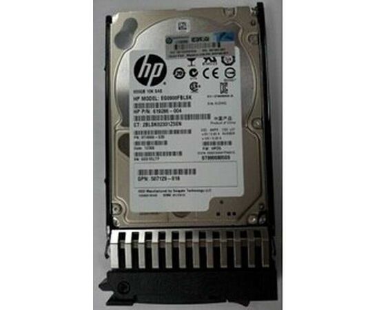 Жесткий диск для сервера Hewlett Packard Enterprise 900 ГБ SAS 2.5" 10000об/мин, 6Gb/s, 619286-004-M6625, фото 
