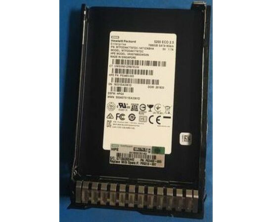 SSD диск HPE P04482-B21 7.68TB 2.5in DS SATA-6G SC Read Intensive, фото 