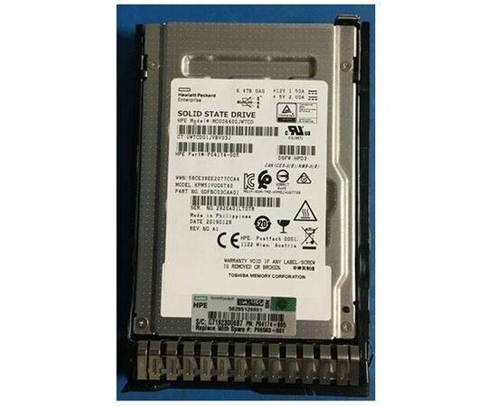 SSD диск HPE P04539-B21 6.4TB 2.5in DS SAS-12G SC Mixed Use G8, фото 