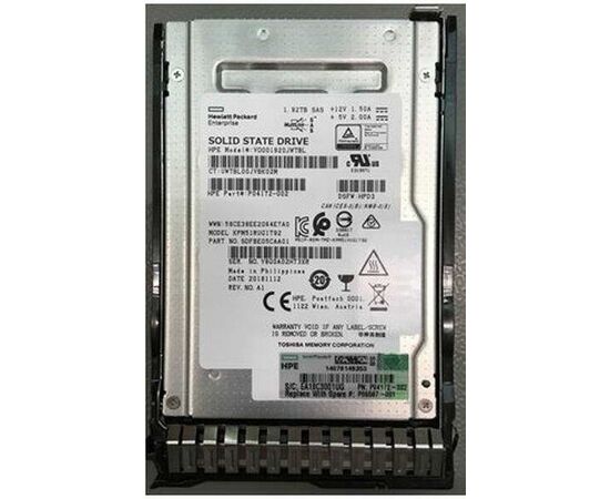 SSD диск HPE P06597-001 1.92TB 2.5in DS SAS-12G SC Read Intensive, фото 