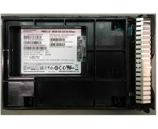 SSD диск HPE P09845-001 480GB 3.5in DS SATA-6G SCC Read Intensive, фото 