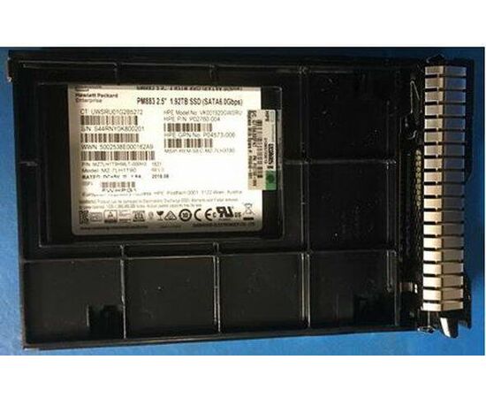 SSD диск HPE P09848-001 1.92TB 3.5in DS SATA-6G SCC Read Intensive, фото 